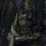 ◇真作保証◇ 櫻井陽司　『猫』　孤高の洋画家　SM 油彩画 特集展示 櫻井陽司 « 心のアート展